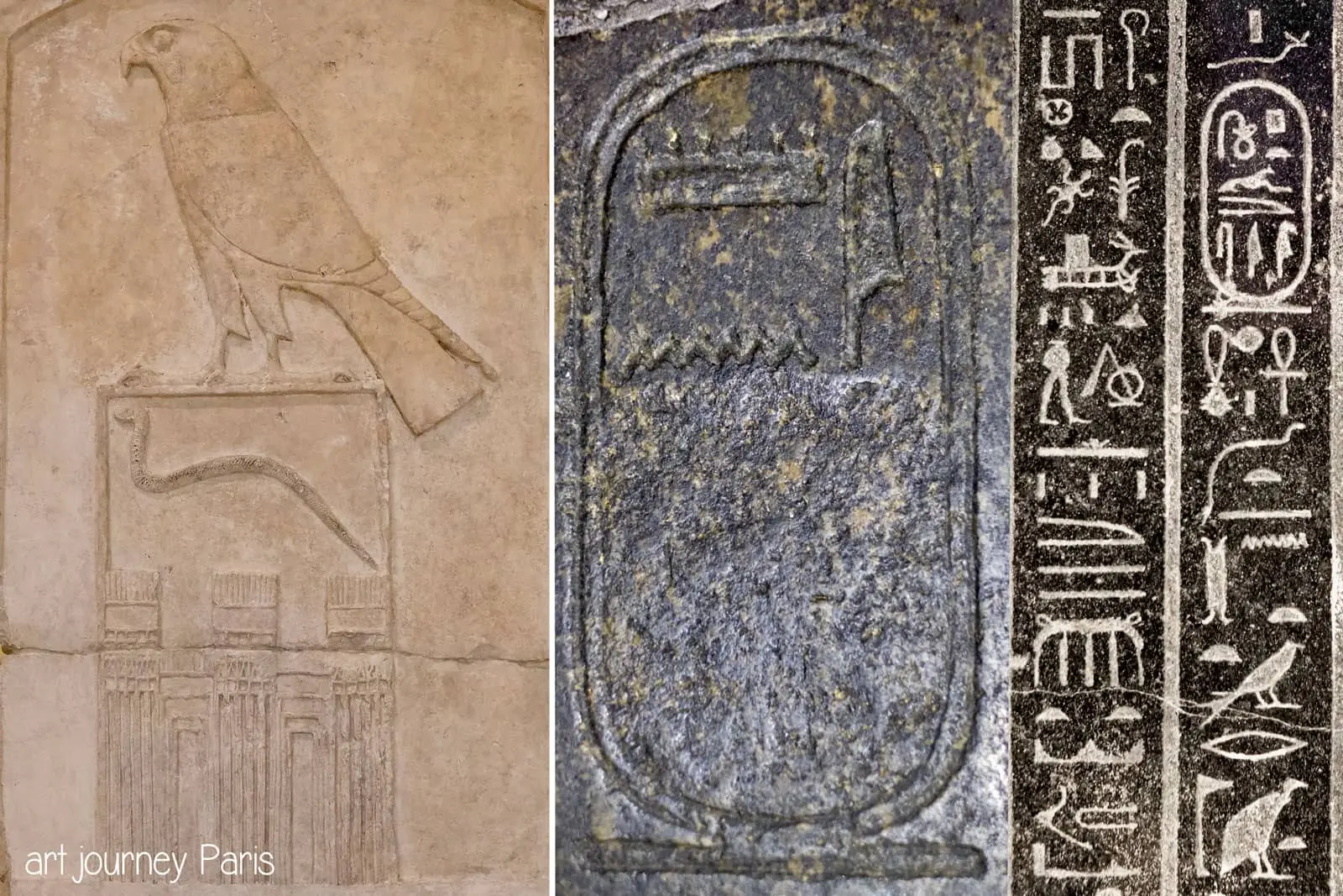 Hieroglyphics Champollion private guided tour in the Louvre museum