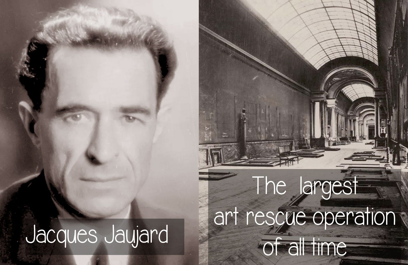 The evacuation of the Louvre in 1939, the largest art rescue operation ever organized