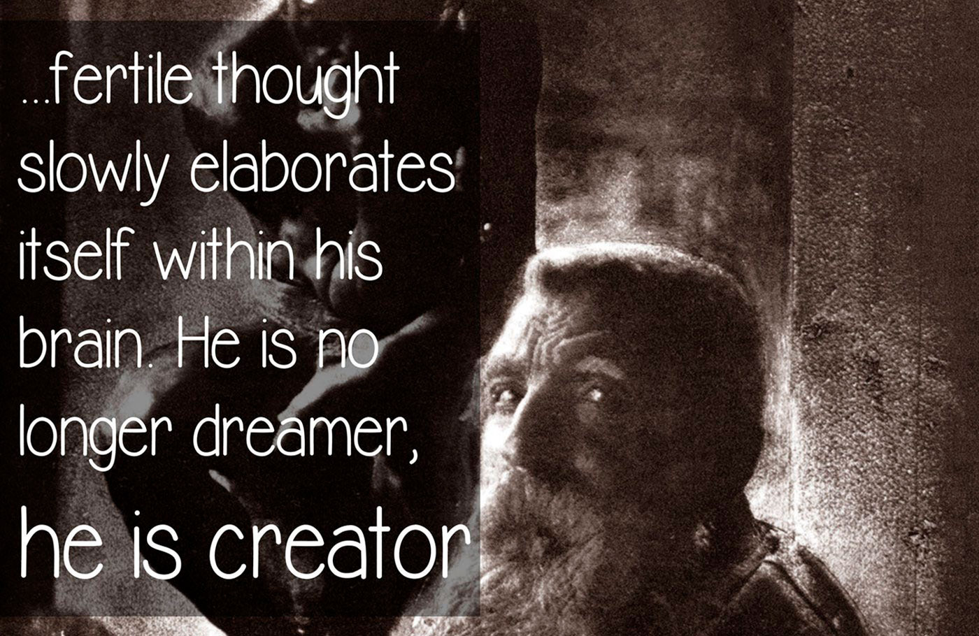 He Is No Longer A Dreamer, He Is A Creator, why the Thinker by Rodin is a masterpiece