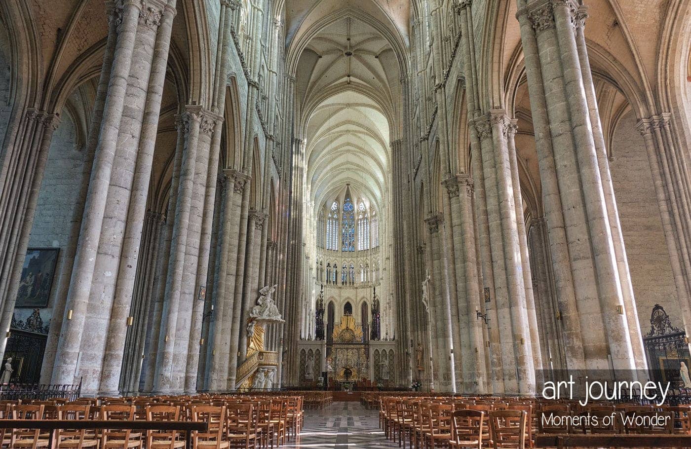 Amiens, the Largest Cathedral of France, twice as big as Notre-Dame de Paris.